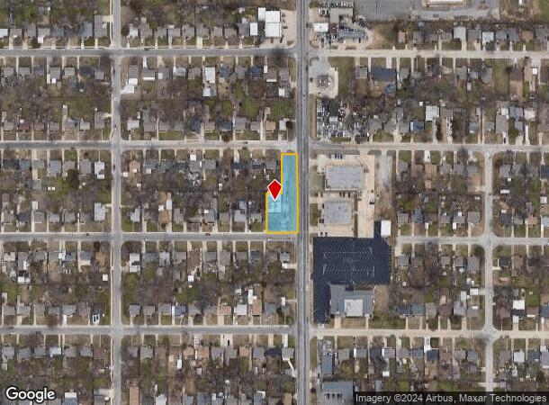  2701 N Portland Ave, Oklahoma City, OK Parcel Map