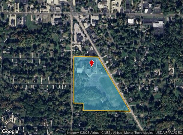 9451 Brandywine Rd, Northfield, OH Parcel Map