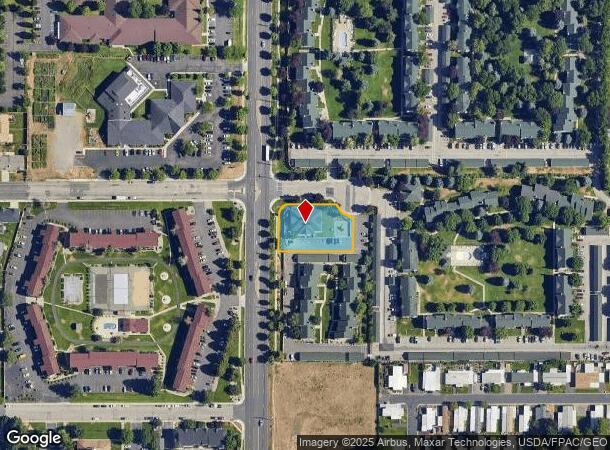  1020 E Cozza Dr, Spokane, WA Parcel Map