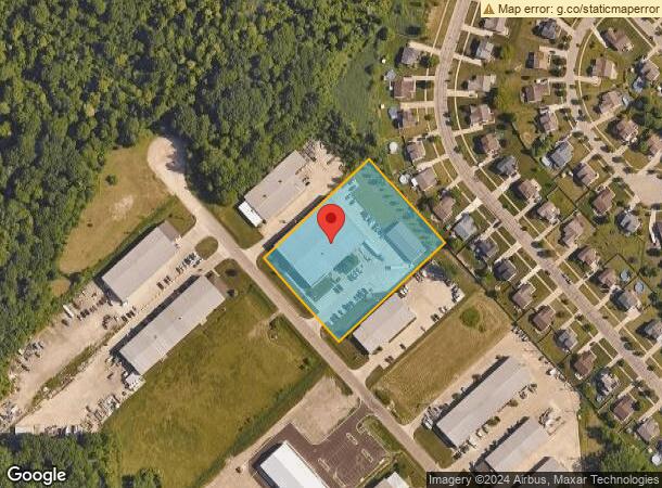  51536 Industrial Dr, New Baltimore, MI Parcel Map