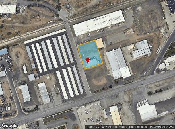 1704 N Langley St, Spokane, WA Parcel Map