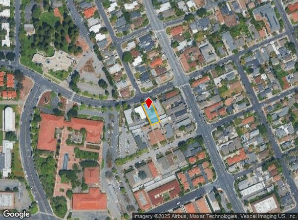 1360 Warburton Ave, Santa Clara, CA Parcel Map