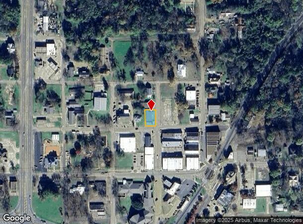 200 W Scurry St, Daingerfield, TX Parcel Map