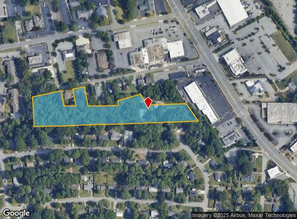  1705 Quail Dr, Greensboro, NC Parcel Map