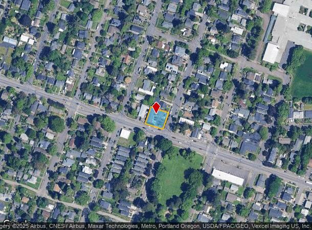  7403 N Fessenden St, Portland, OR Parcel Map