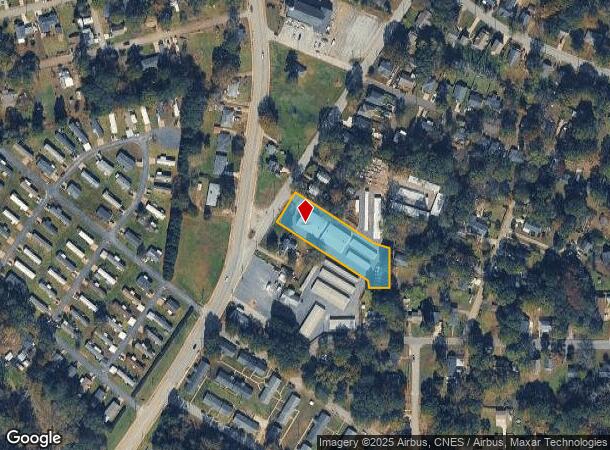 519 Pelham St, Greer, SC Parcel Map