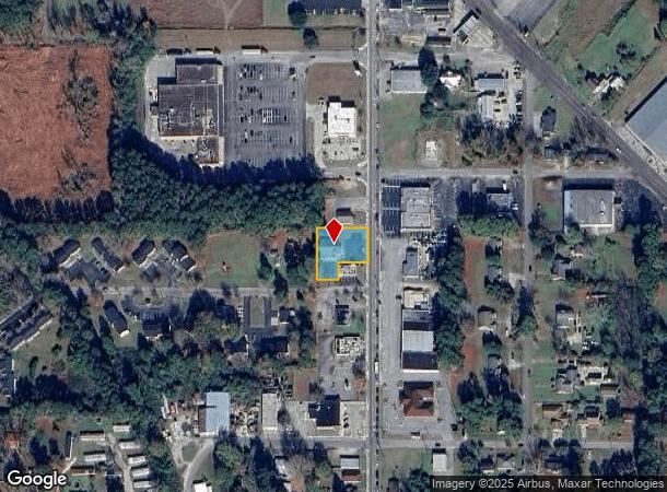 707 N Brown St, Chadbourn, NC Parcel Map