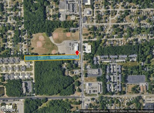  1609 N Wayne Rd, Westland, MI Parcel Map