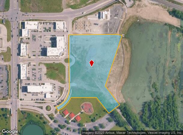  9505 Calumet Ave, Munster, IN Parcel Map