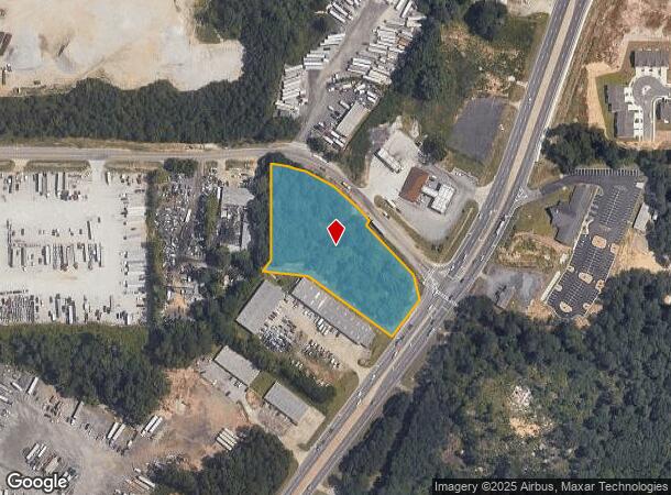  1813 Rock Chapel Rd, Lithonia, GA Parcel Map