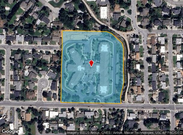  1550 Cherry St, Wenatchee, WA Parcel Map