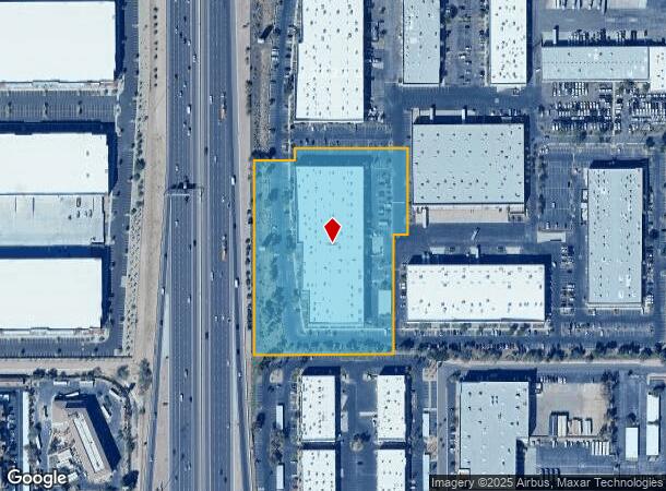 480 N 54Th St, Chandler, AZ Parcel Map