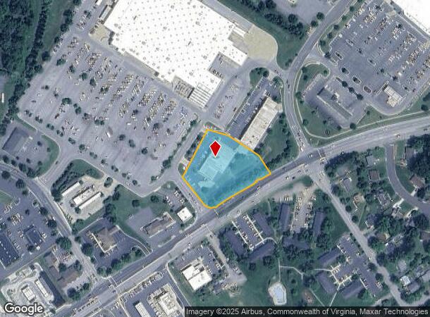 1725 Rosser Ave, Waynesboro, VA Parcel Map