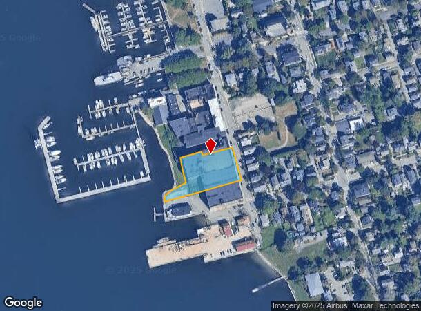 125 Thames St, Bristol, RI Parcel Map