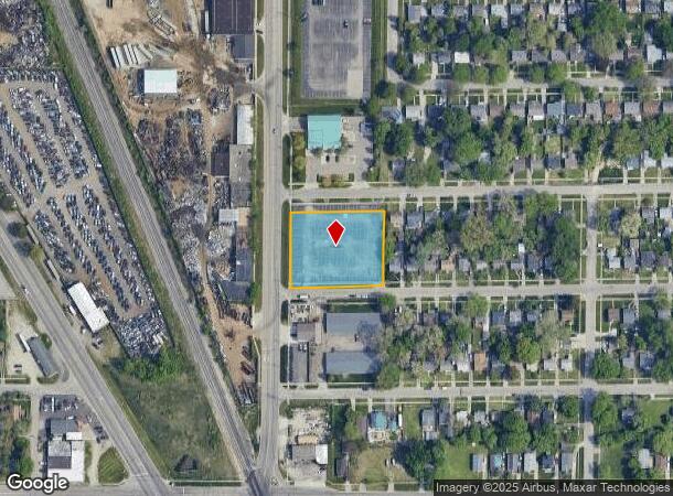  3320 Western Rd, Flint, MI Parcel Map