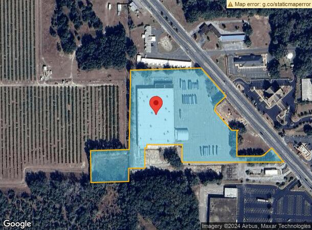  1809 S Byron Butler Pky, Perry, FL Parcel Map