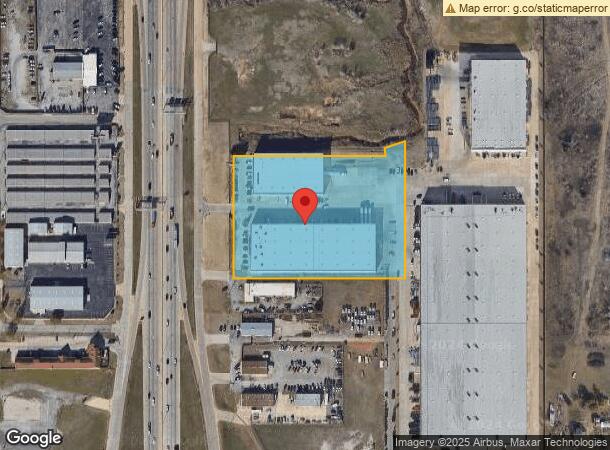  3312 S I 35 Service Rd, Oklahoma City, OK Parcel Map