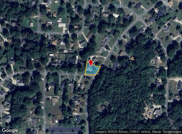  622 S Williamson Ave, Elon, NC Parcel Map