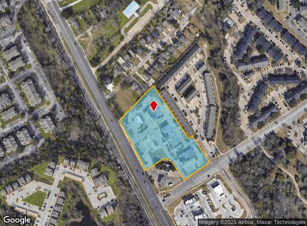 1311 Wellborn Rd, College Station, TX Parcel Map