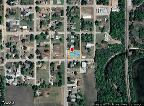  624 S Main St, Caldwell, KS Parcel Map