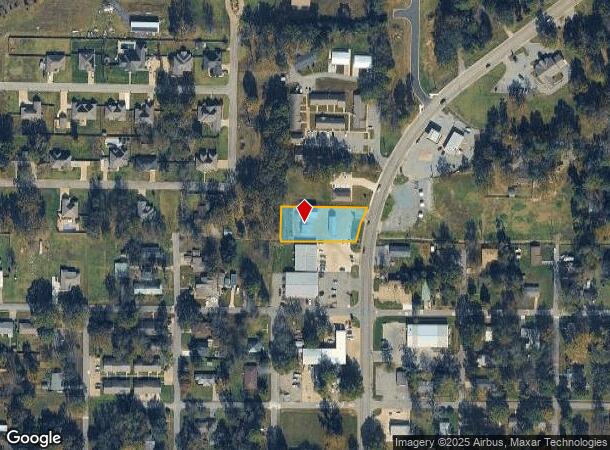 1000 N Center St, Lonoke, AR Parcel Map