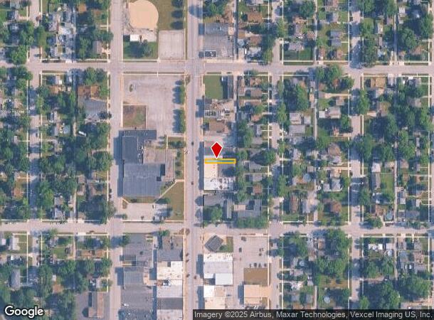 221 N Broad St, Griffith, IN Parcel Map