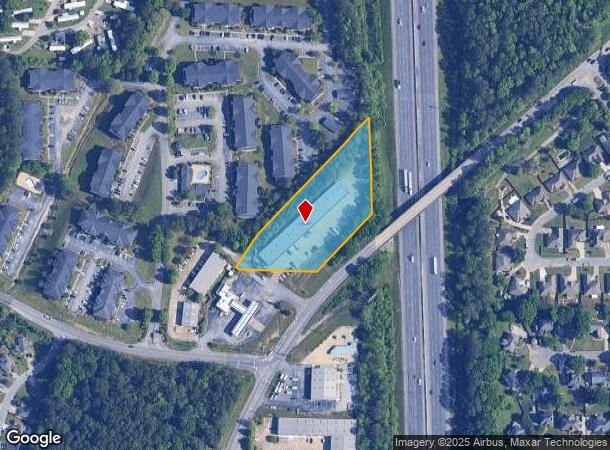 1601 Simmsville Rd, Alabaster, AL Parcel Map