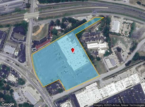  1143 Broad St, Sumter, SC Parcel Map