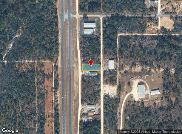  17357 Necklace Warbler Ave, Weeki Wachee, FL Parcel Map