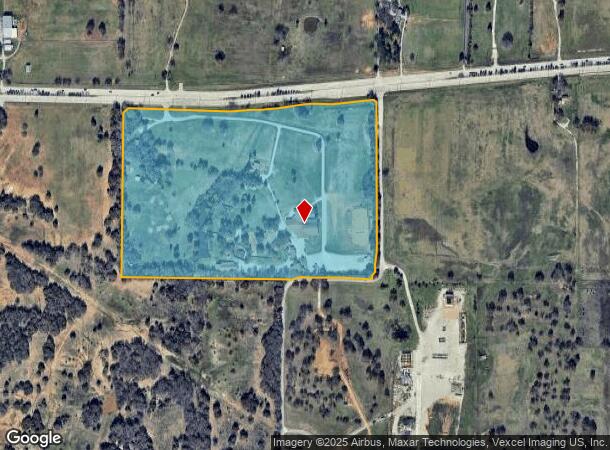 5901 Cross Timbers Rd, Flower Mound, TX Parcel Map