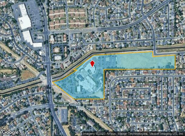  3901 Lone Tree Way, Antioch, CA Parcel Map