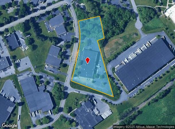  1828 William Penn Way, Lancaster, PA Parcel Map