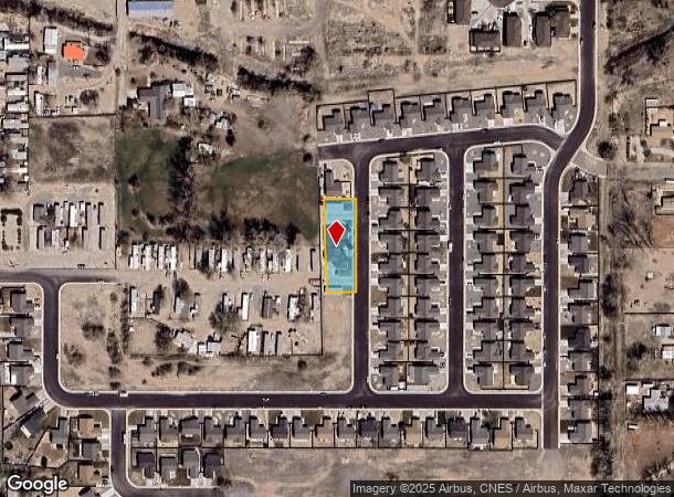  1220 Deerfield Dr, Fallon, NV Parcel Map