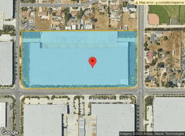  10886 Citrus Ave, Fontana, CA Parcel Map