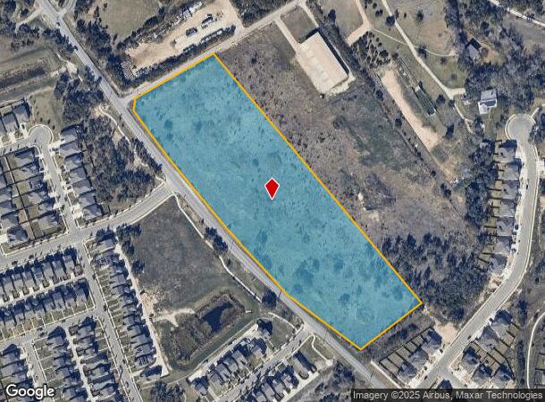 N Bagdad Rd, Leander, TX Parcel Map
