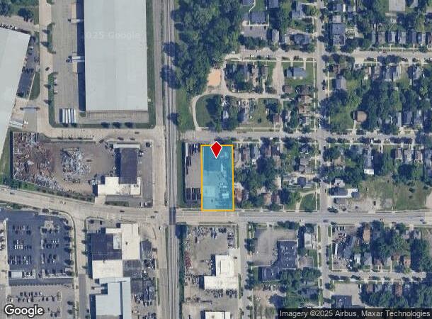  145 Hall St Sw, Grand Rapids, MI Parcel Map