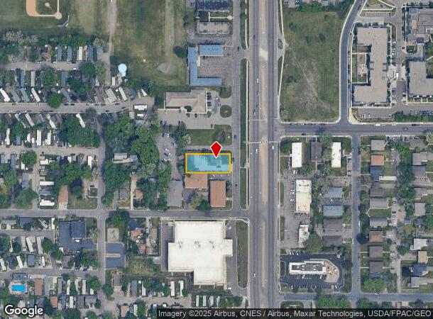 4634 Central Ave Ne, Minneapolis, MN Parcel Map