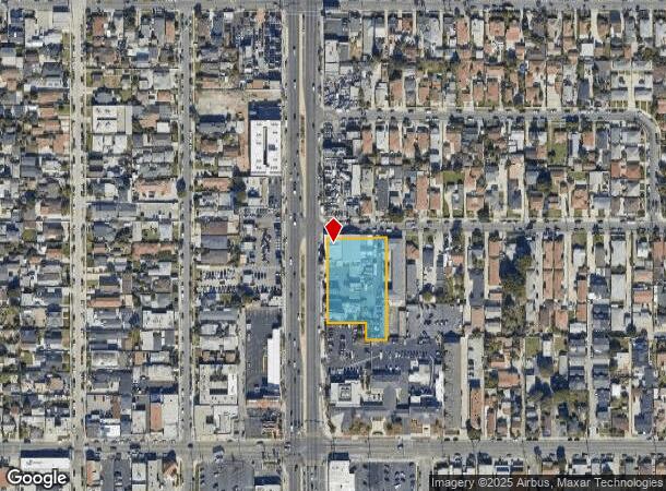 10600 Hawthorne Blvd, Inglewood, CA Parcel Map