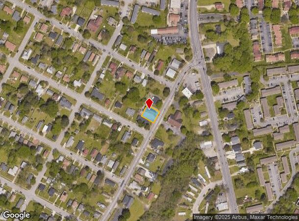  22 Rip Rap Rd, Hampton, VA Parcel Map