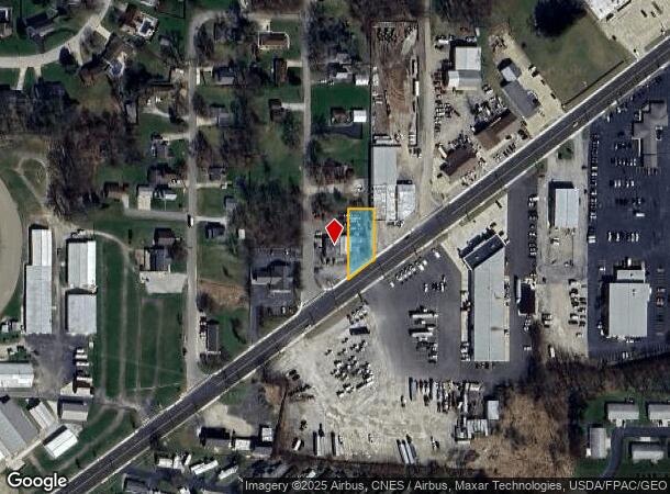  1746 Claremont Ave, Ashland, OH Parcel Map