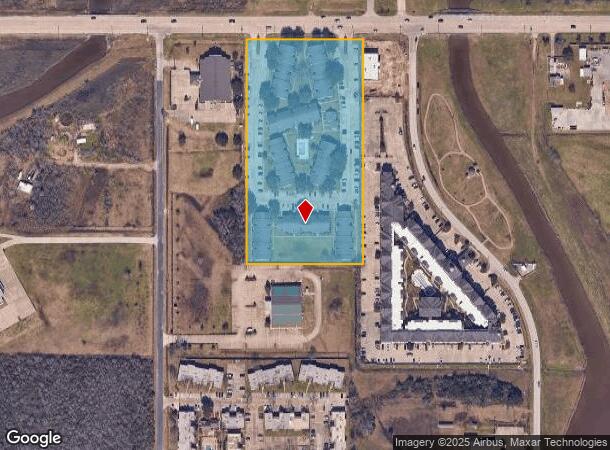  3501 25Th Ave N, Texas City, TX Parcel Map