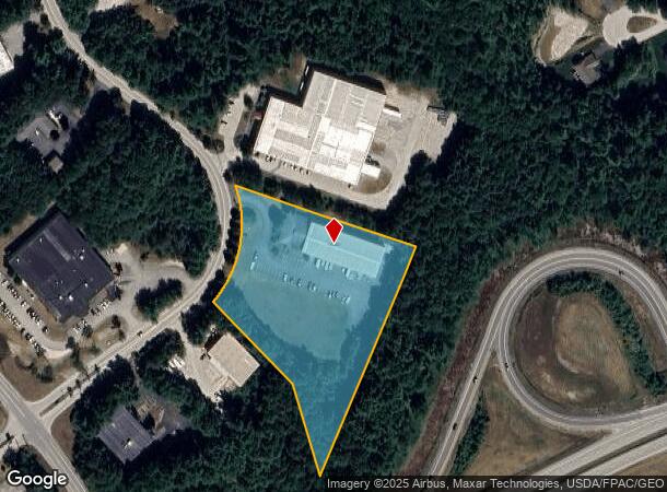 192 First Flight Dr, Auburn, ME Parcel Map