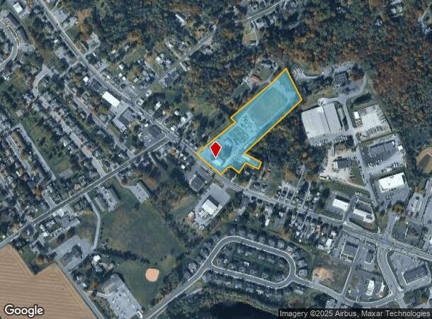  740 E Main St, Lititz, PA Parcel Map