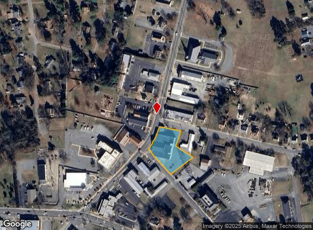  124 Main St, Warsaw, VA Parcel Map