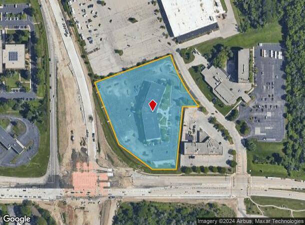  4000 W Brown Deer Rd, Milwaukee, WI Parcel Map