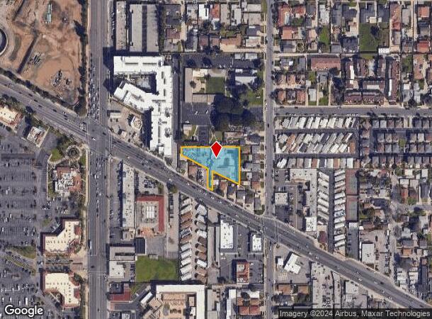  2429 Lomita Blvd, Lomita, CA Parcel Map