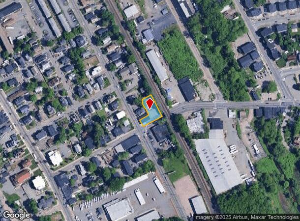  705 N Montello St, Brockton, MA Parcel Map