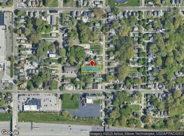  700 Sumner St, Akron, OH Parcel Map