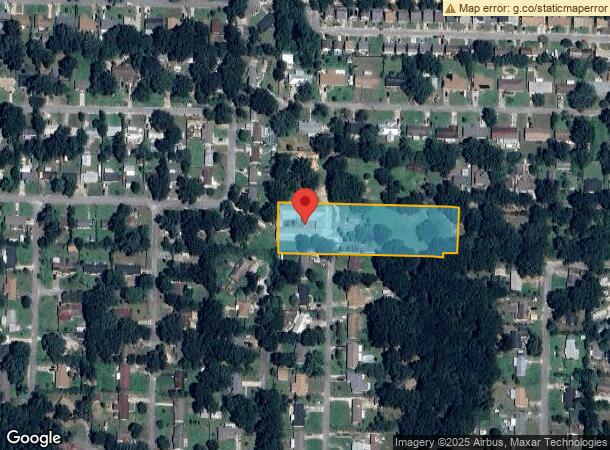  1012 N 72Nd Ave, Pensacola, FL Parcel Map