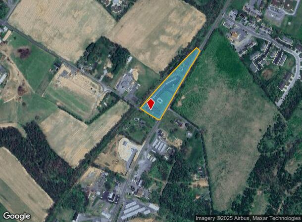 1296 S Main St, Woodstock, VA Parcel Map